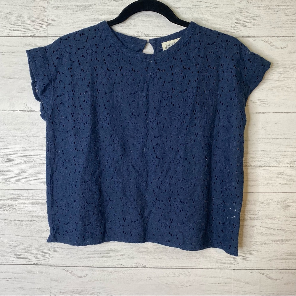 🌈 Hartford girls lace top size 12